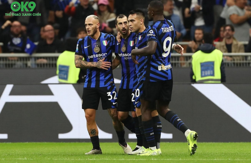 Inter Milan mở tỷ số từ sớm.